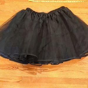 LAST CHANCE! Belle Poque tulle slip, size 2XL, black, ballet core